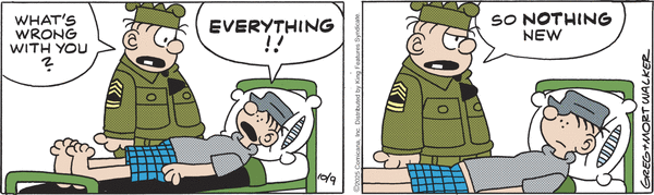 click or tap to zoom Beetle Bailey for 10/9/2025