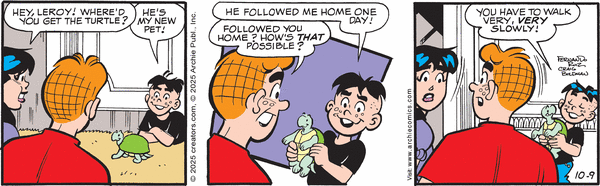 click or tap to zoom Archie for 10/9/2025