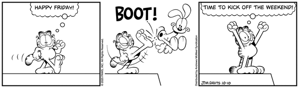 click or tap to zoom Garfield for 10/10/2025