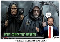 click or tap to zoom Russell Vought Is Government Shutdown Reaper