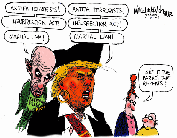 Mike Luckovich for 10/10/2025