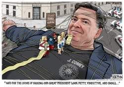 Comey Indicted By Lilliputian Justice Department