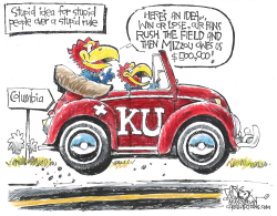 Rushing the field rule