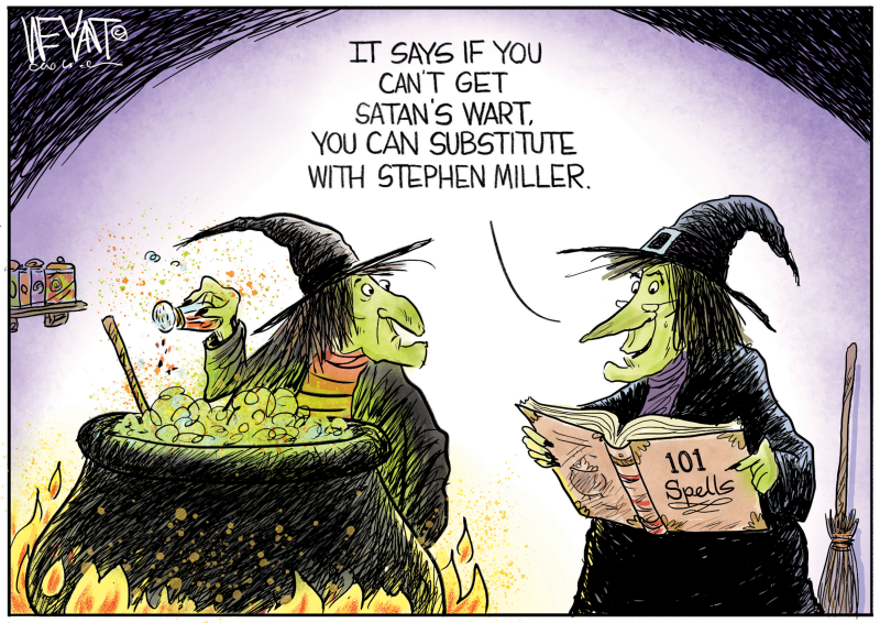 Pinch of Stephen Miller | Christopher Weyant | Comics | ArcaMax Publishing