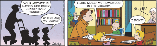 click or tap to zoom Hi and Lois 10/21/2025