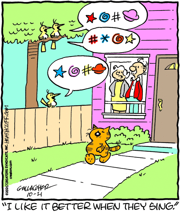 click or tap to zoom Heathcliff for 10/21/2025