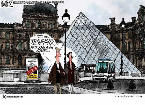 Michael Ramirez for 10/24/2025