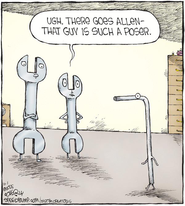 click or tap to zoom Speed Bump for 11/1/2025