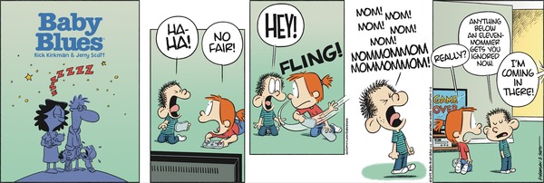 click or tap to zoom Baby Blues for 11/2/2025