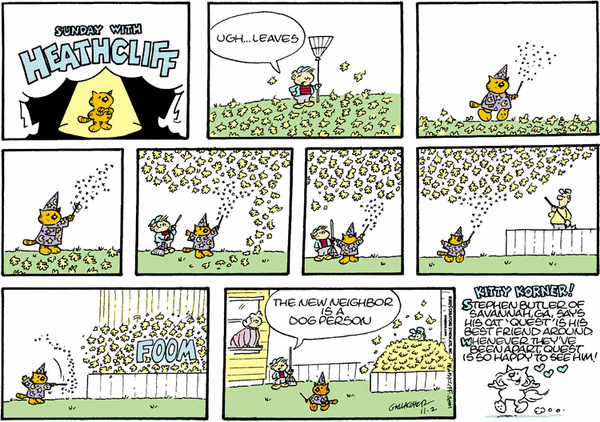 click or tap to zoom Heathcliff for 11/2/2025