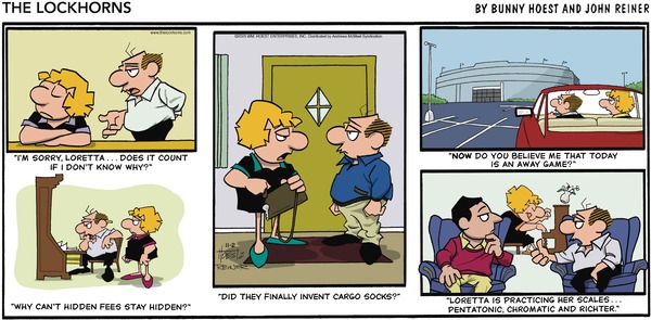 click or tap to zoom The Lockhorns for 11/2/2025