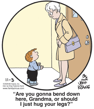 Family Circus for 11/3/2025