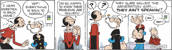 Popeye for 11/11/2025