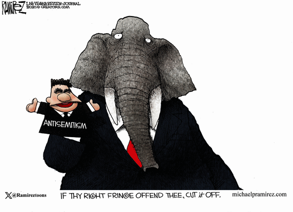 Michael Ramirez for 11/6/2025