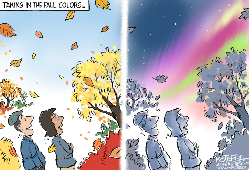 Fall Coming Comic Fall colors | Michael de Adder | Comics | ArcaMax Publishing