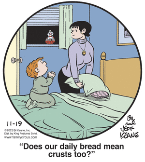 Family Circus for 11/19/2025