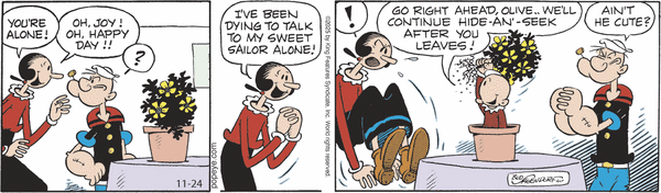 Popeye for 11/24/2025