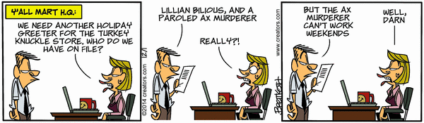 Diamond Lil for 12/1/2025