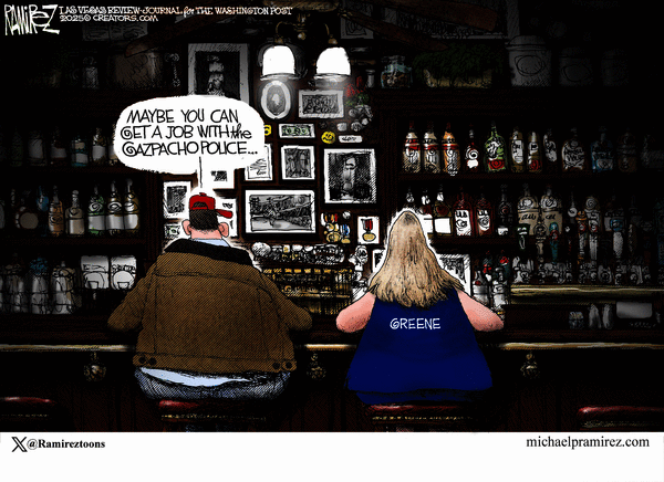 Michael Ramirez for 11/28/2025