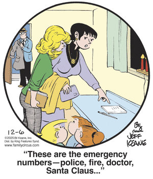 Family Circus for 12/6/2025