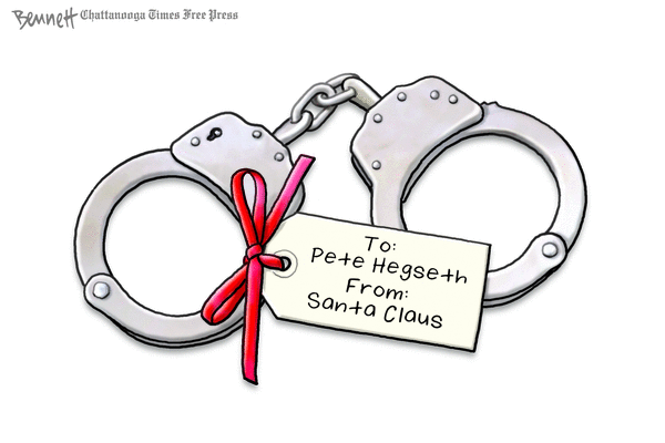 Clay Bennett for 12/3/2025