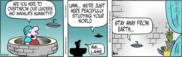 Wizard of Id for 12/8/2025