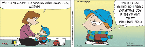 Marvin for 12/9/2025