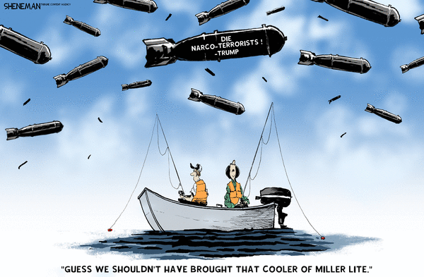 Drew Sheneman for 12/3/2025