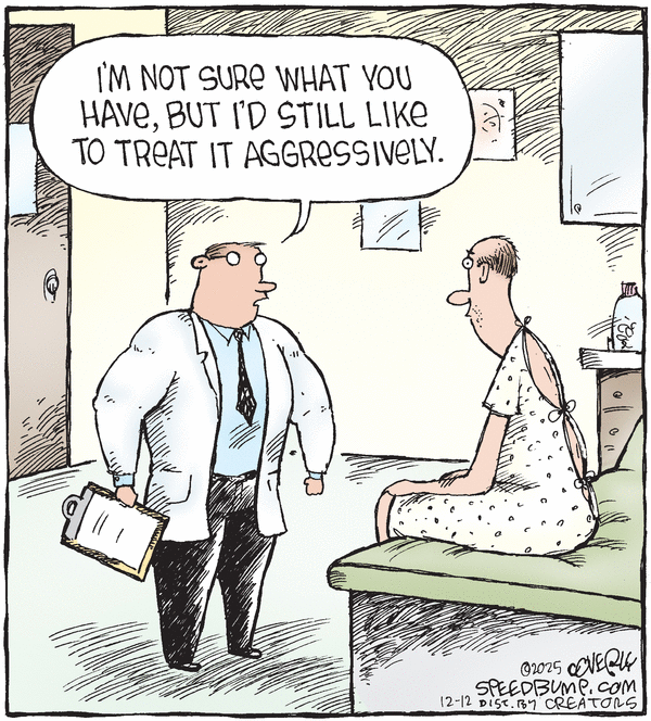 Speed Bump for 12/12/2025