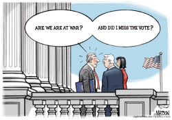 Congressman Ask Are We At War?