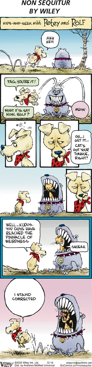 Non Sequitur 12/14/2025