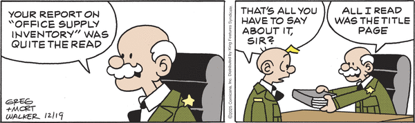 Beetle Bailey for 12/19/2025