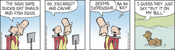 Daddy Daze for 12/20/2025