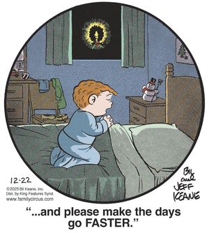 Family Circus for 12/22/2025