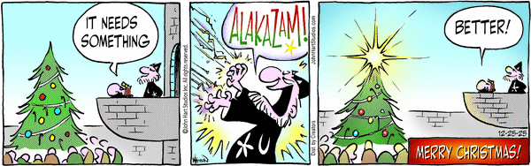 Wizard of Id for 12/25/2025