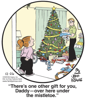 Family Circus for 12/26/2025