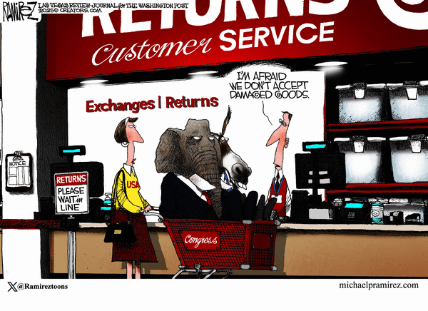 Michael Ramirez for 12/30/2025