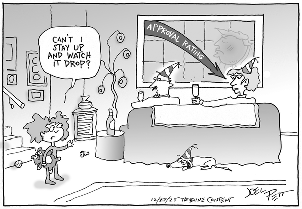 Joel Pett for 12/27/2025