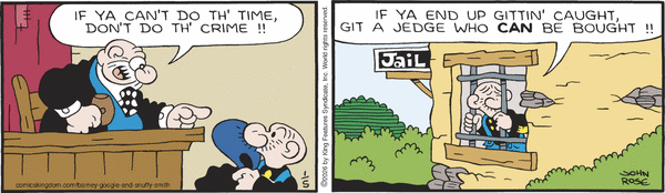 Barney Google And Snuffy Smith for 1/5/2026