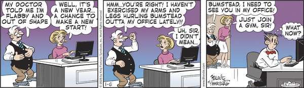 Blondie for 1/6/2026