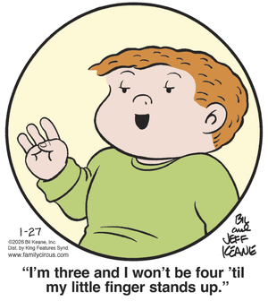 Family Circus for 1/27/2026