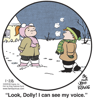 Family Circus for 1/28/2026