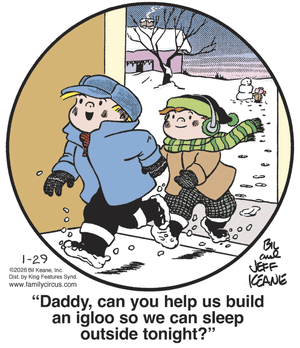 Family Circus for 1/29/2026