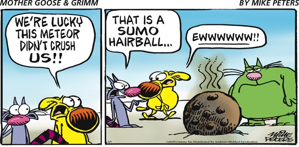 Mother Goose and Grimm for 2/1/2026