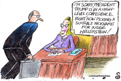 TRUMP IN HIGH LEVEL CONFERENCE