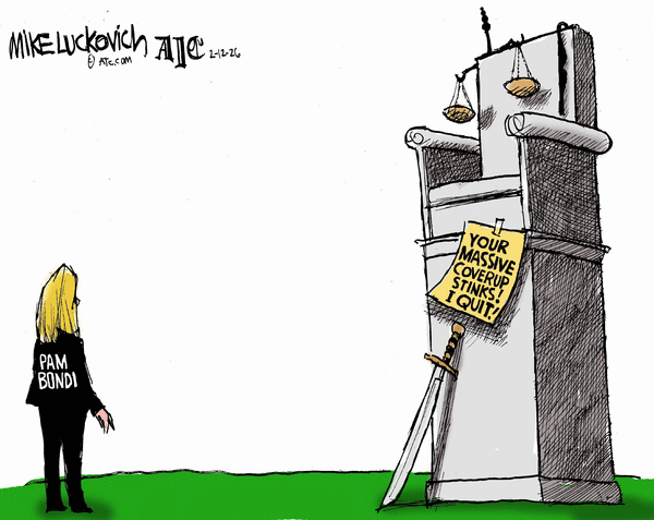 Mike Luckovich for 2/12/2026