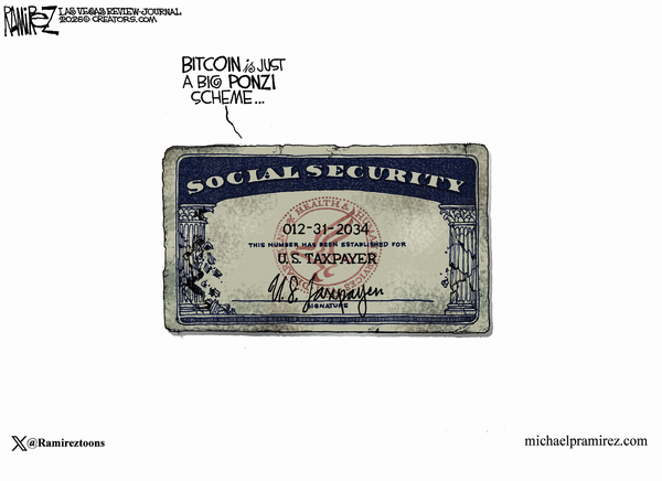 Michael Ramirez for 2/12/2026