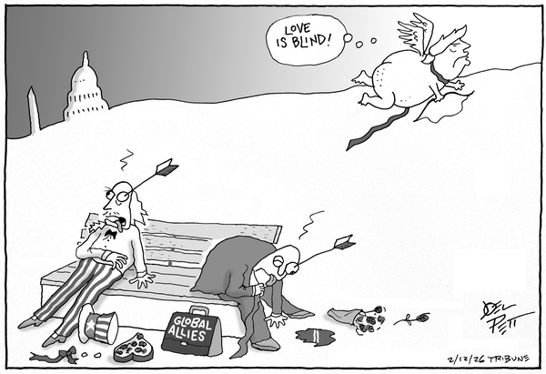 Joel Pett for 2/12/2026