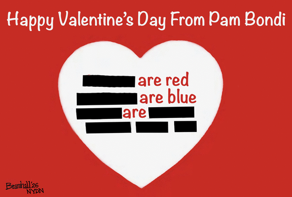 Bill Bramhall for 2/13/2026