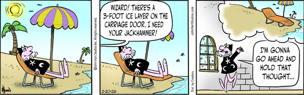 Wizard of Id for 2/20/2026